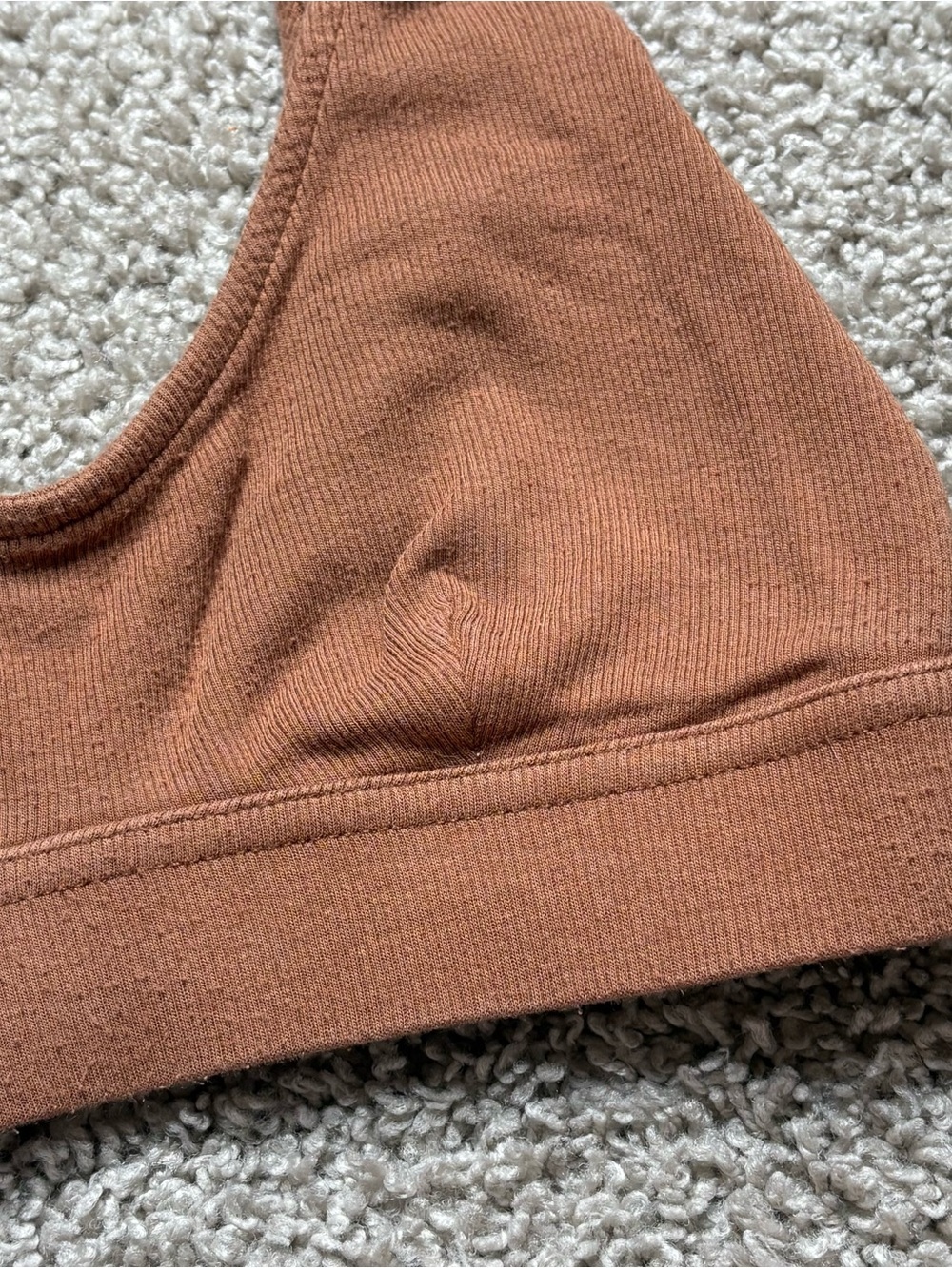 Commando Ribbed Bralette - Picture 3 of 5